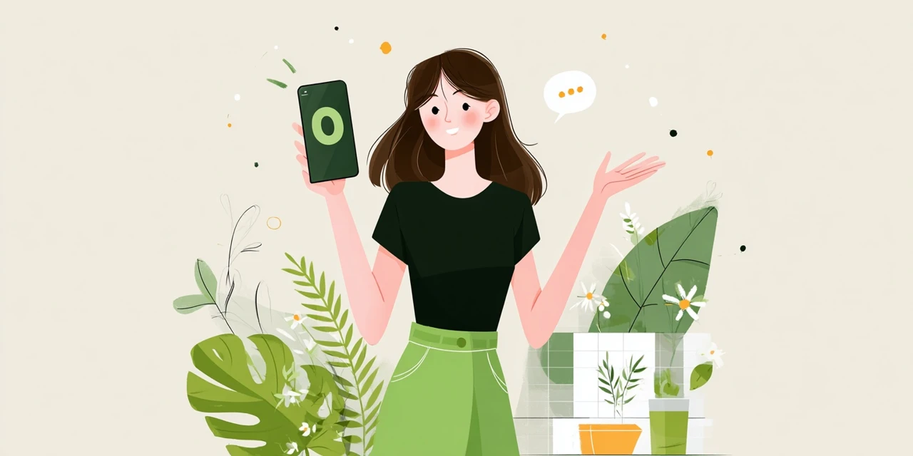 クーポン利用回数の仕組みを確認する日本人
