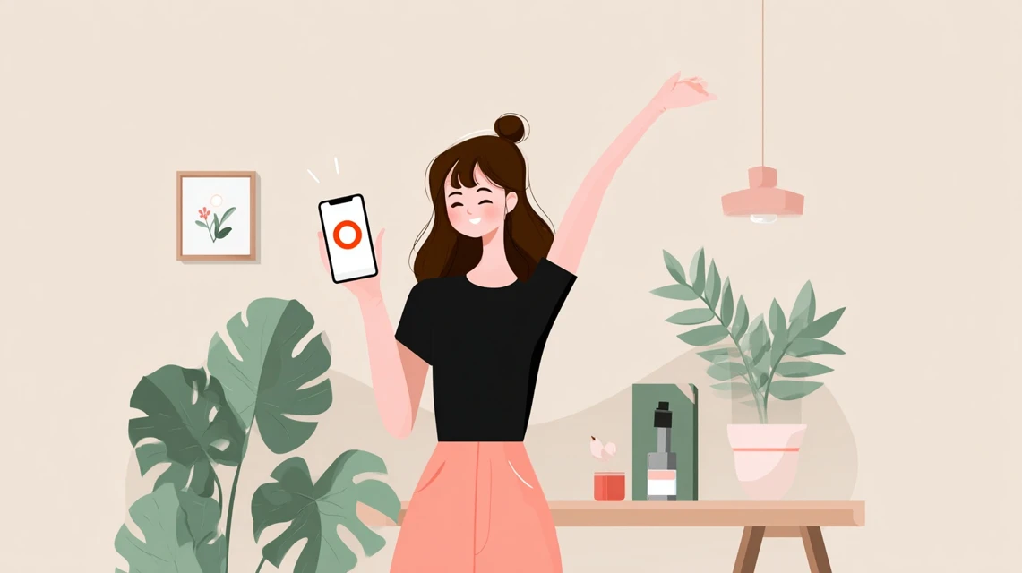 Recoveritプラン比較を行う日本人
