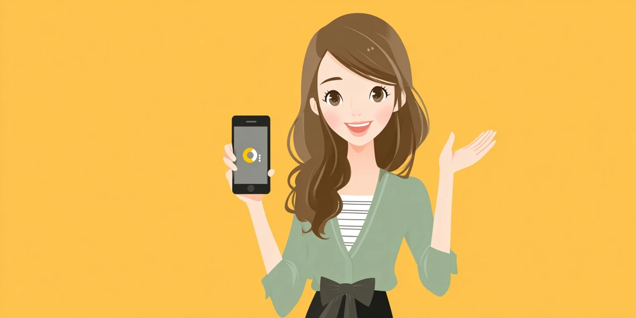 ザビッグのクーポンアプリ活用を振り返る女性
