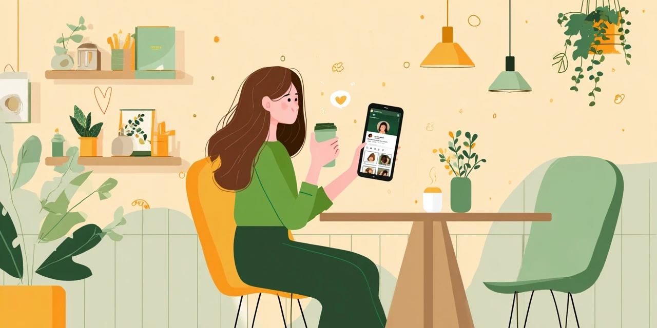 宿泊履歴登録で特典反映を行う日本人
