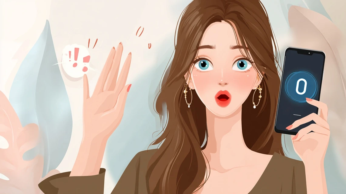 メールタイプの違いを確認する日本人
