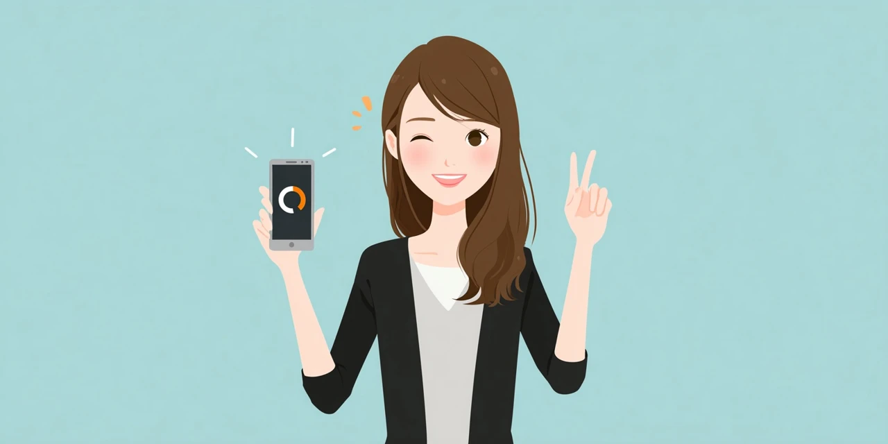 セールや他社比較で航空券を安く探す女性
