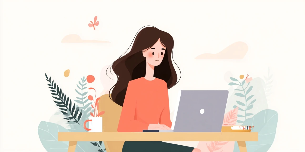 ゼビオLINEとアプリクーポンを比較する女性
