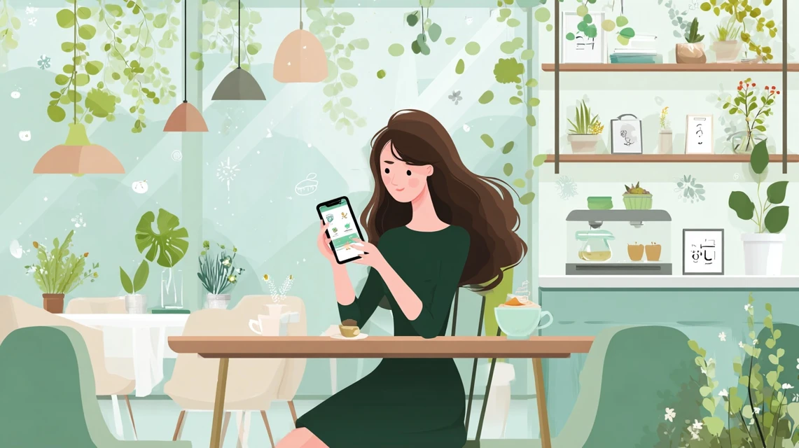 誕生日クーポン未反映の原因を調べる日本人
