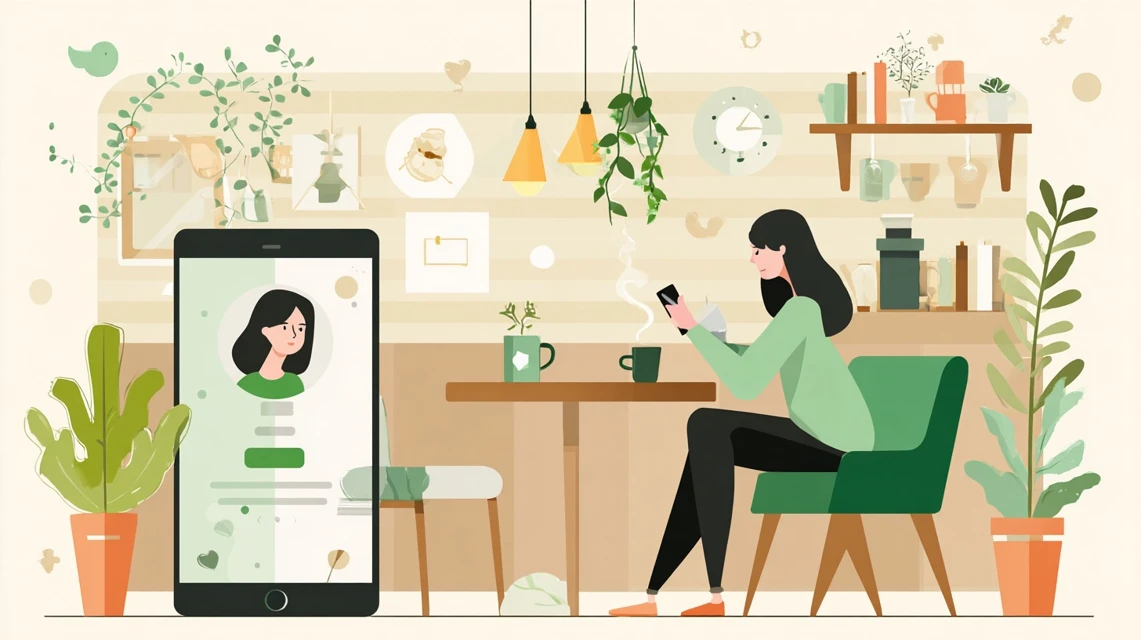 寄り道の湯の食事メニューを確認する日本人
