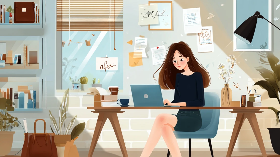 ポイント付与条件を確認する日本人
