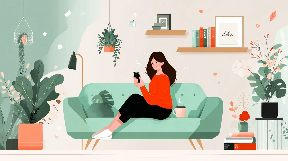 Recoverit無料版の制限を確認する女性
