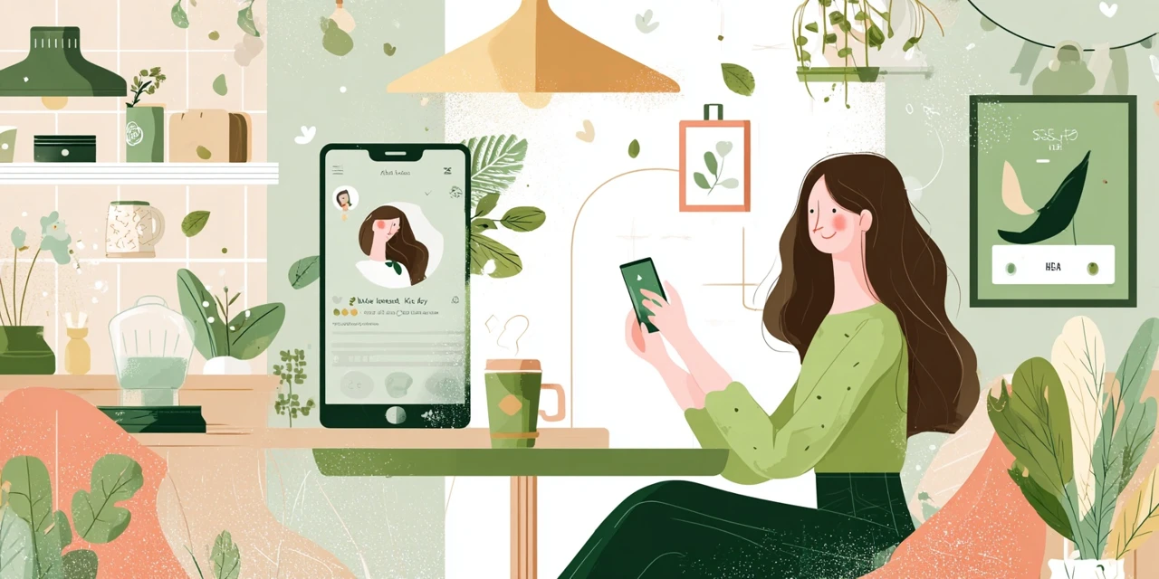 百観音温泉の休館日と営業時間アクセスを見る女性
