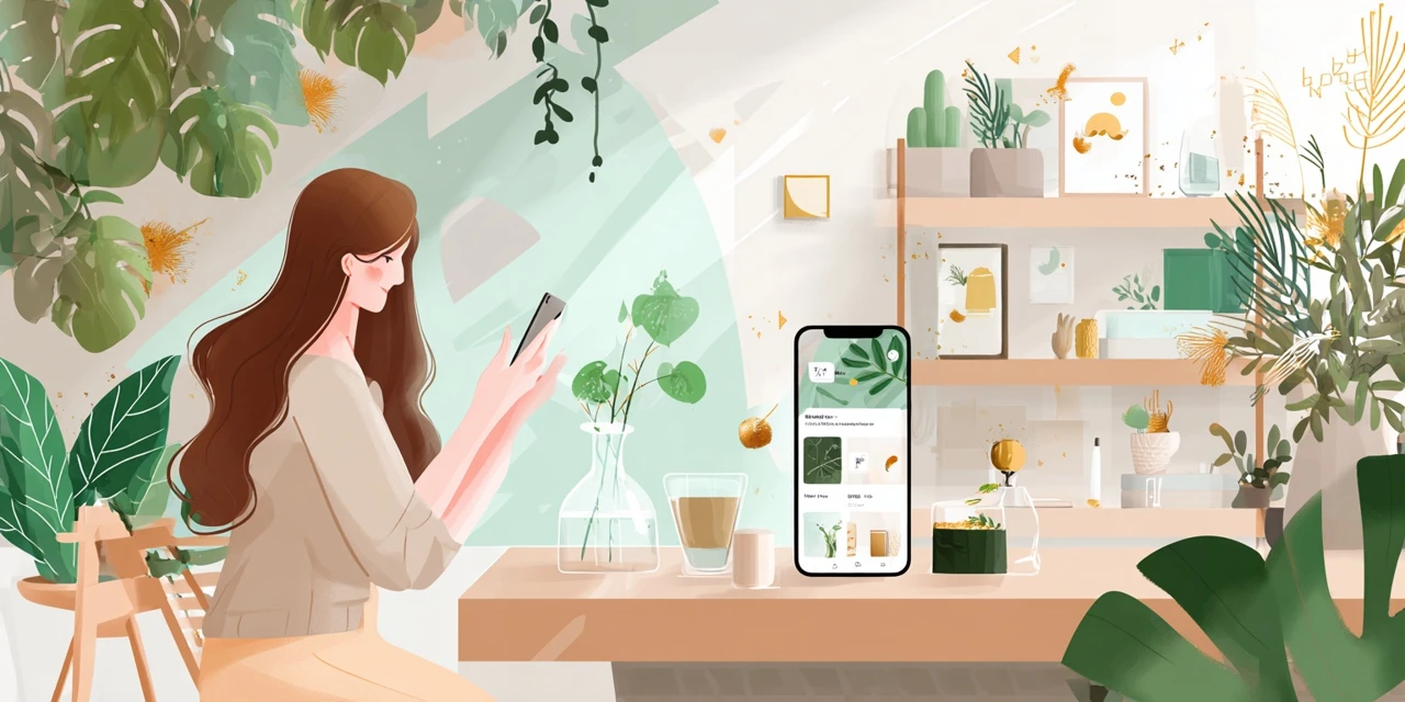 紹介コード入力エラーを確認する女性
