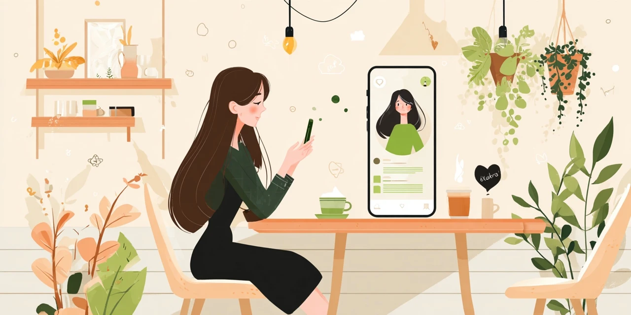 フーア熱海の前売券でお得に入館する女性
