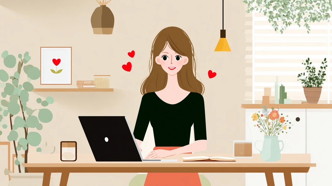 ゴッド条件を確認する女性
