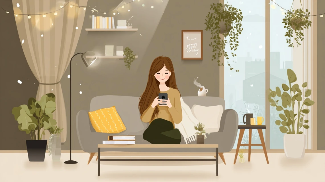 LINEコードの入力方法を確認する場面