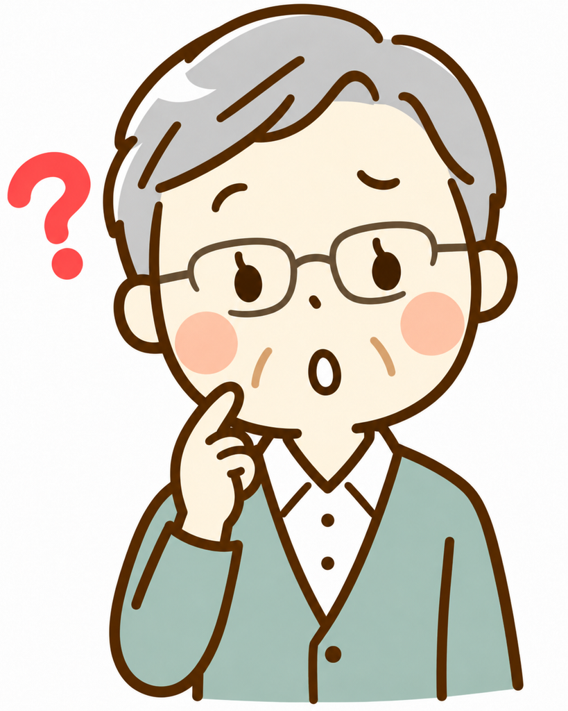 シニア男性のアイコン