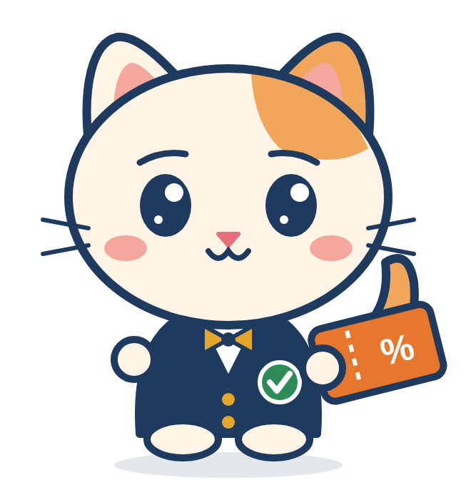 サイト案内人のトクにゃん